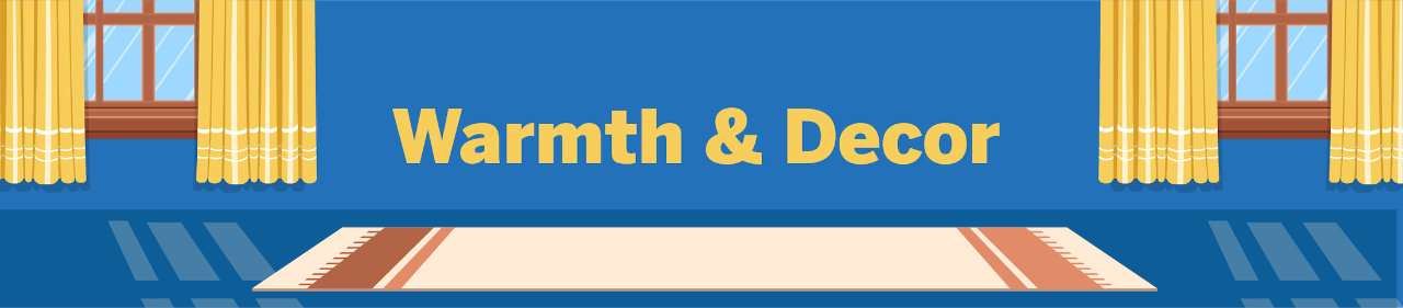 warmth & decor graphic